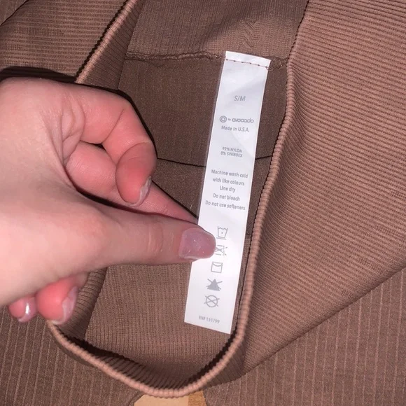 Avocado | Seamless Leggings Size Small/Medium - Picture 4 of 4